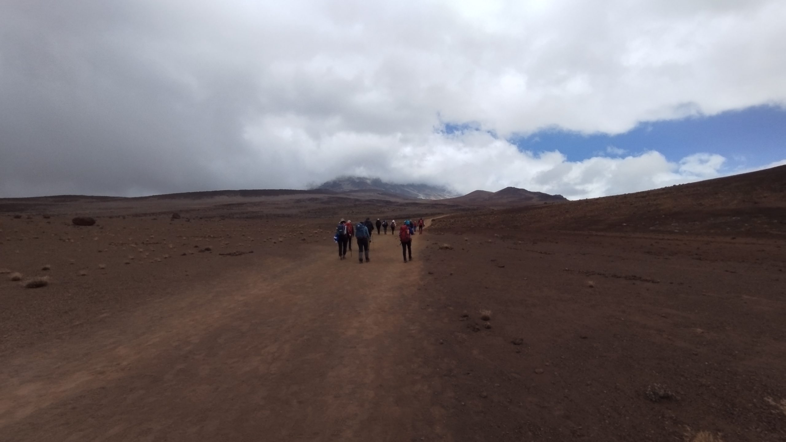 Uspon do KIBO koliba