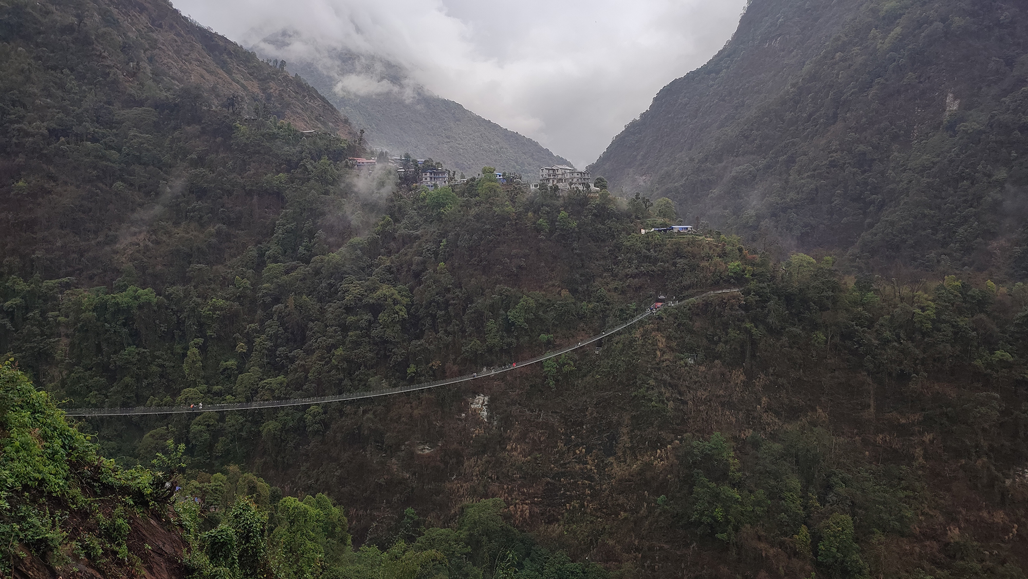 Bridge to Jhinu Danda