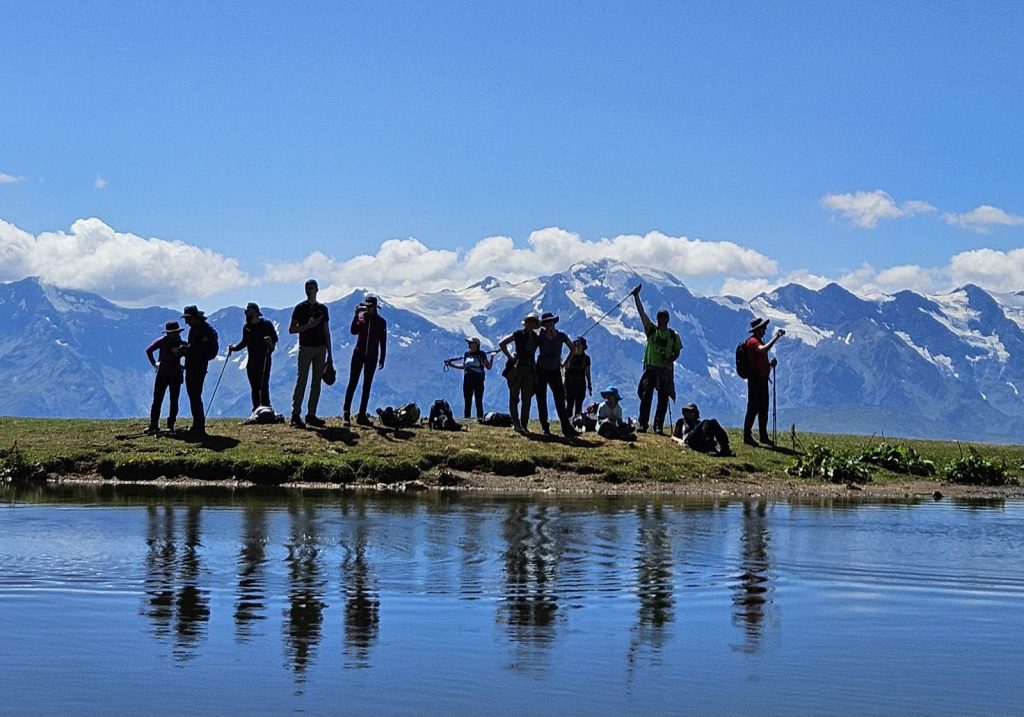A view from the Koruldi lakes